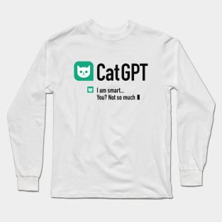 Cat GPT - 3 Long Sleeve T-Shirt